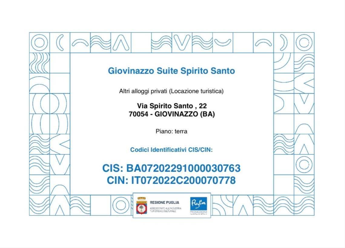 Giovinazzo Suite Spirito Santo Bagian luar foto